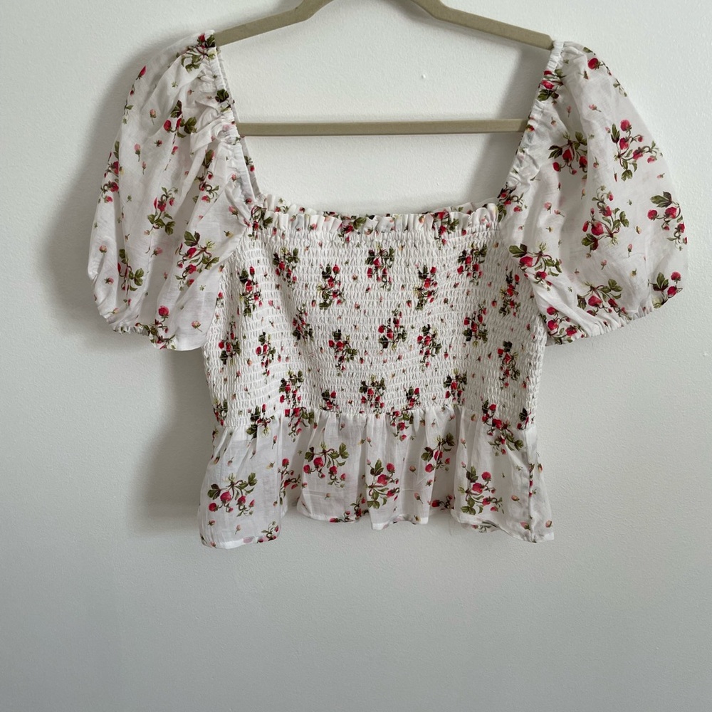 J. Crew floral top